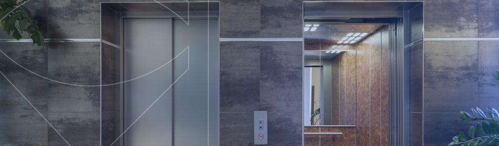 elevadores-modernos-em-um-prédio